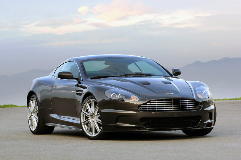Aston Martin DBS in scenic setting