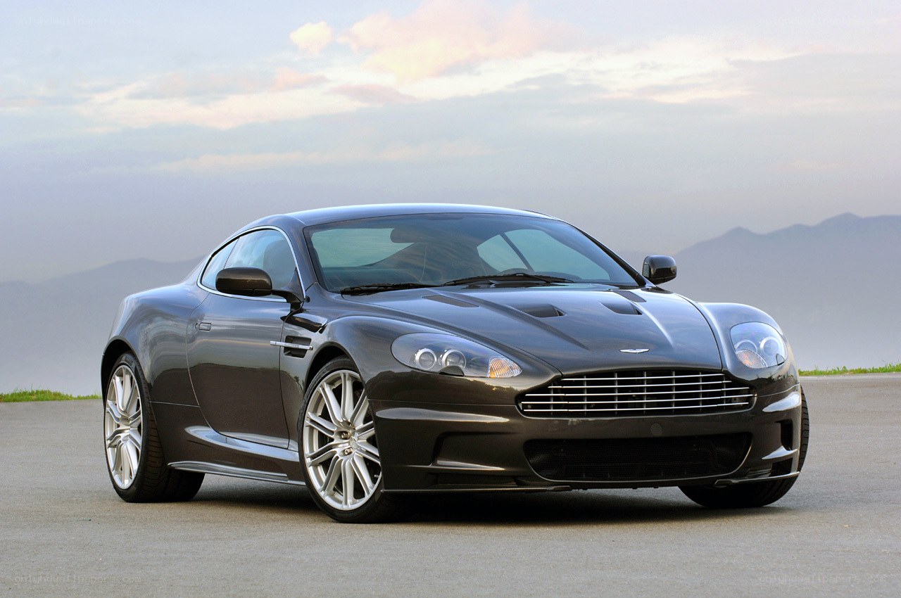 Aston Martin DBS in scenic setting