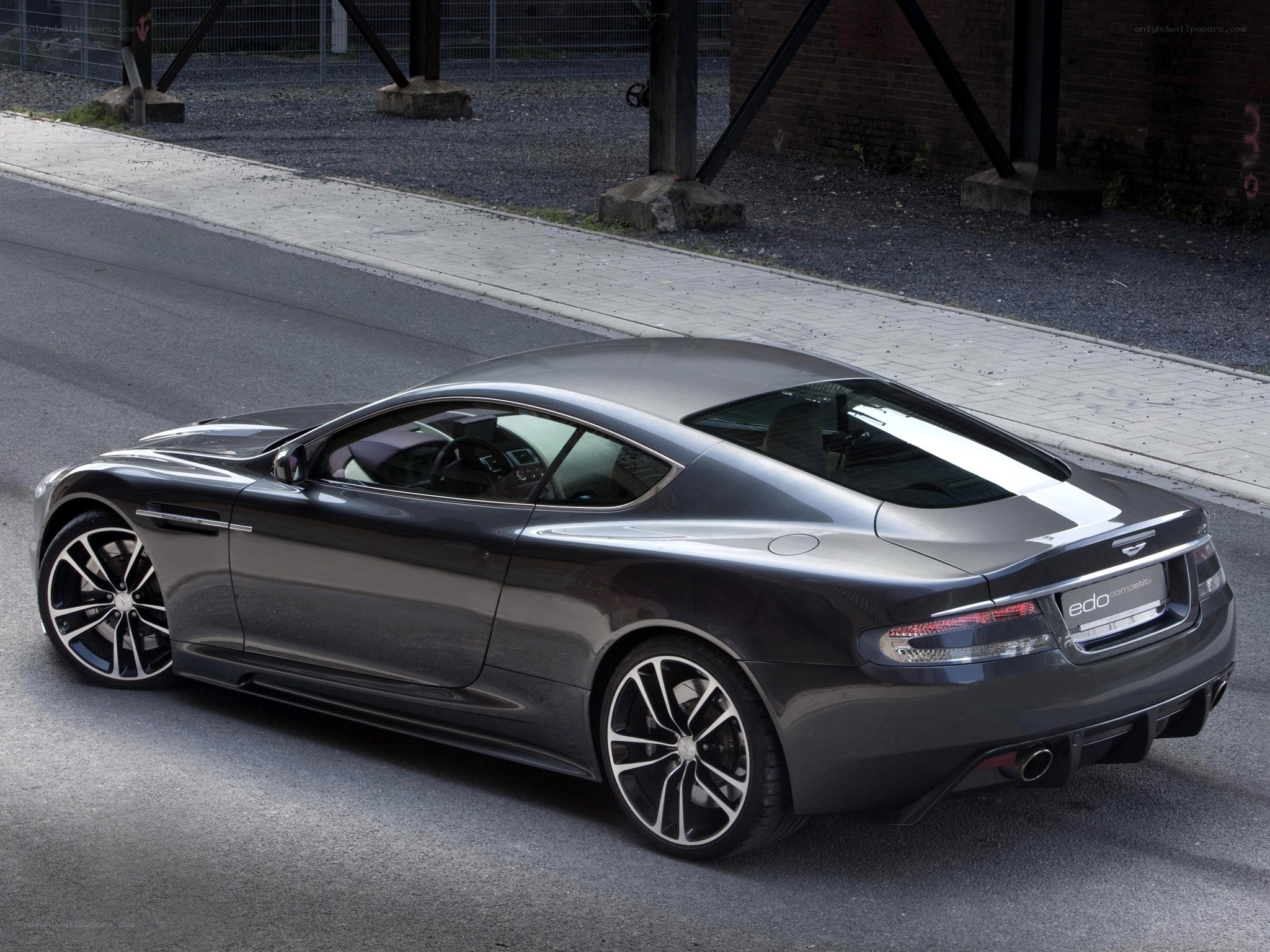 Aston Martin DBS in urban setting