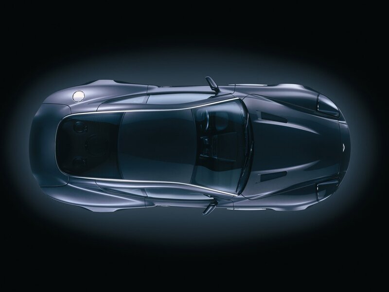 Aston Martin DBS overhead view