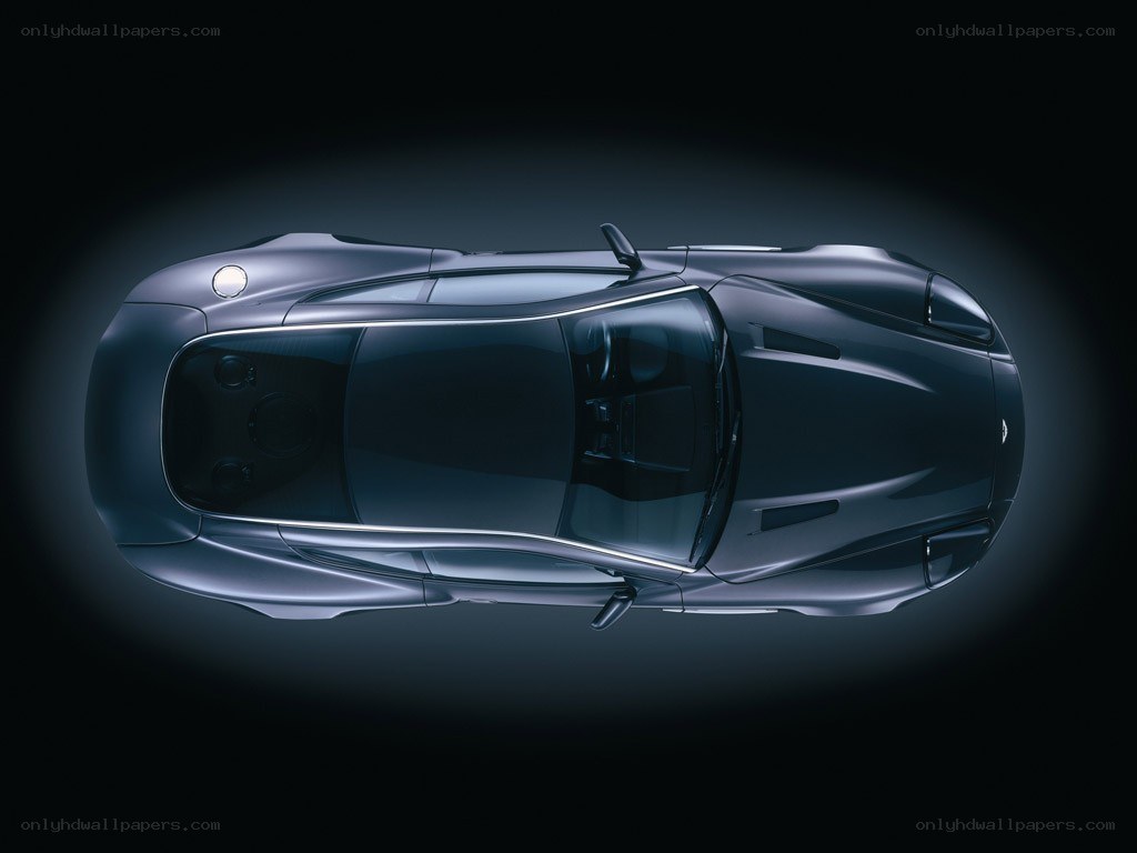 Aston Martin DBS overhead view
