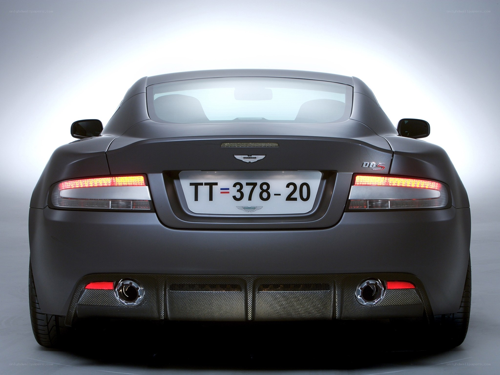 Aston Martin DBS rear view