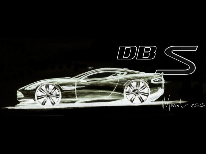 Aston Martin DBS sketch