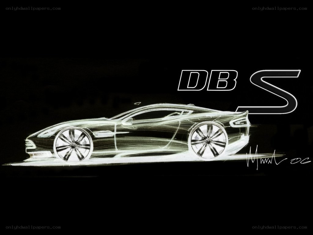 Aston Martin DBS sketch