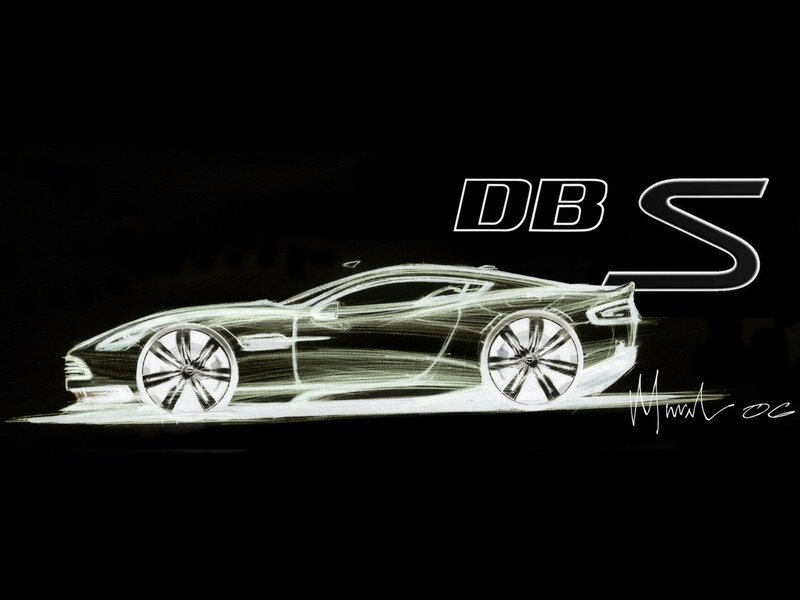 Aston Martin DBS sketch