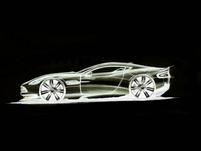 Aston Martin design sketch