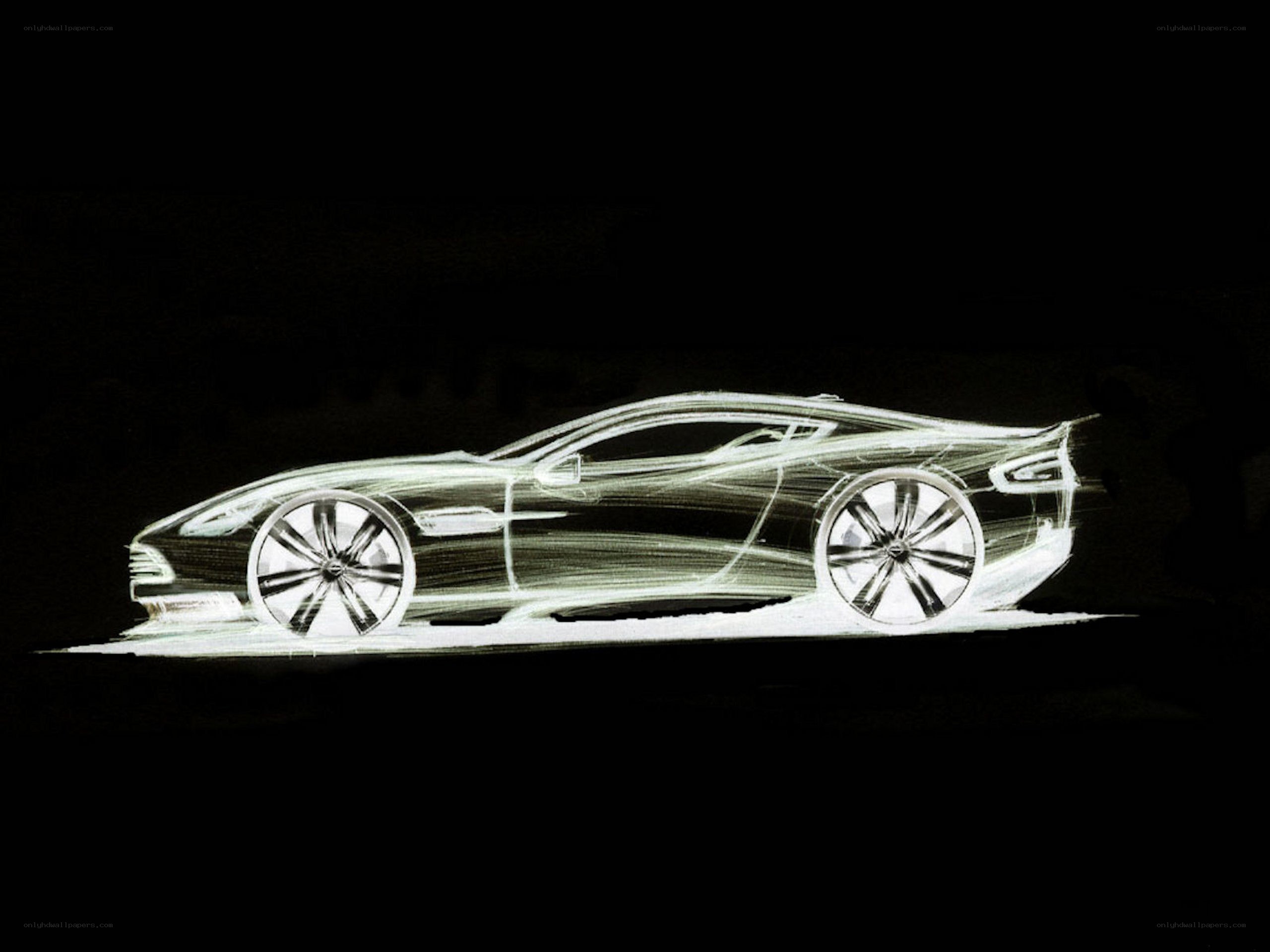 Aston Martin design sketch