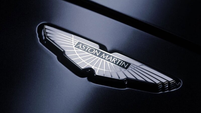 Aston Martin Emblem — Black