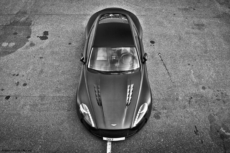 Aston Martin from above