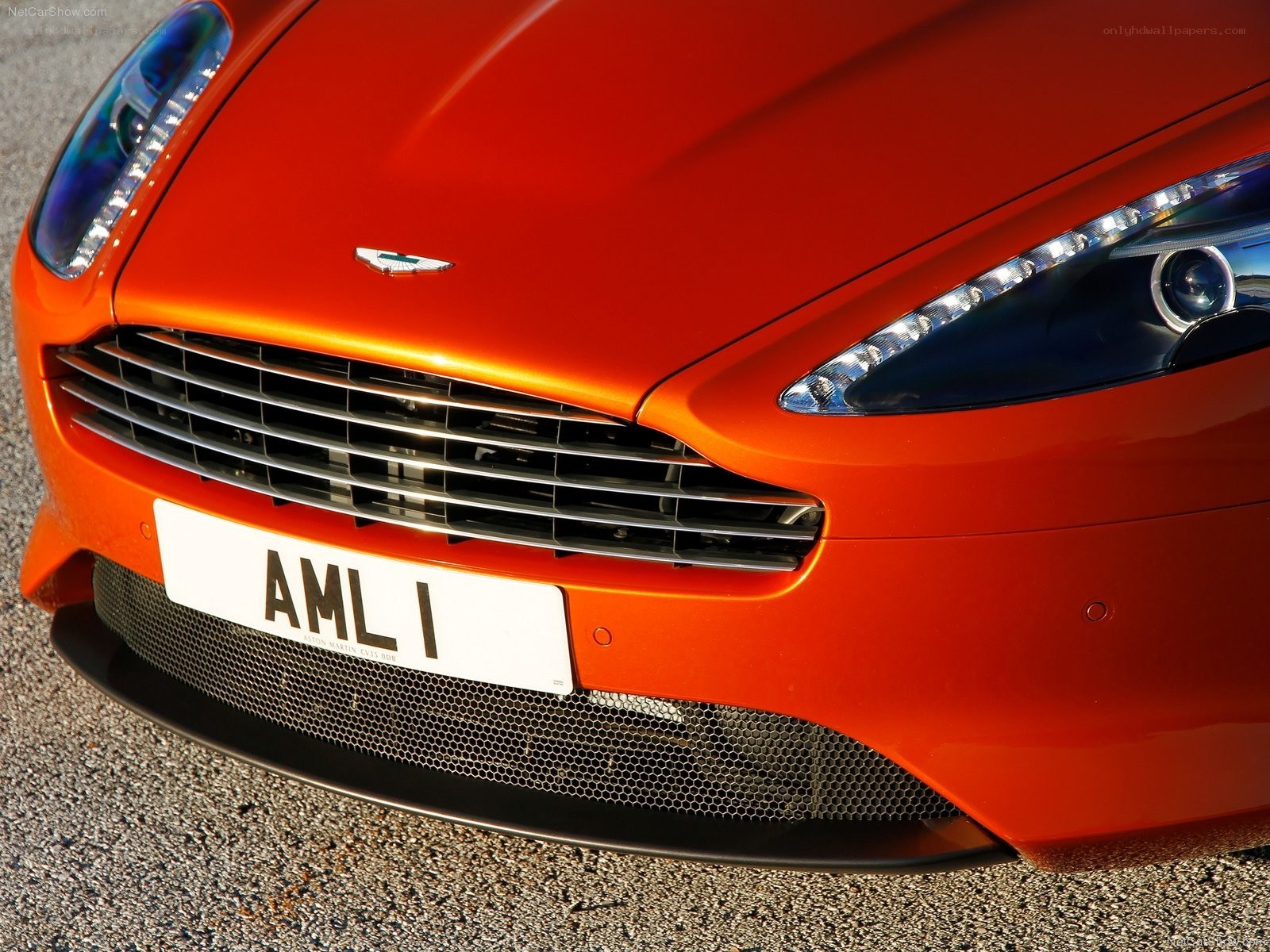 Aston Martin front grille