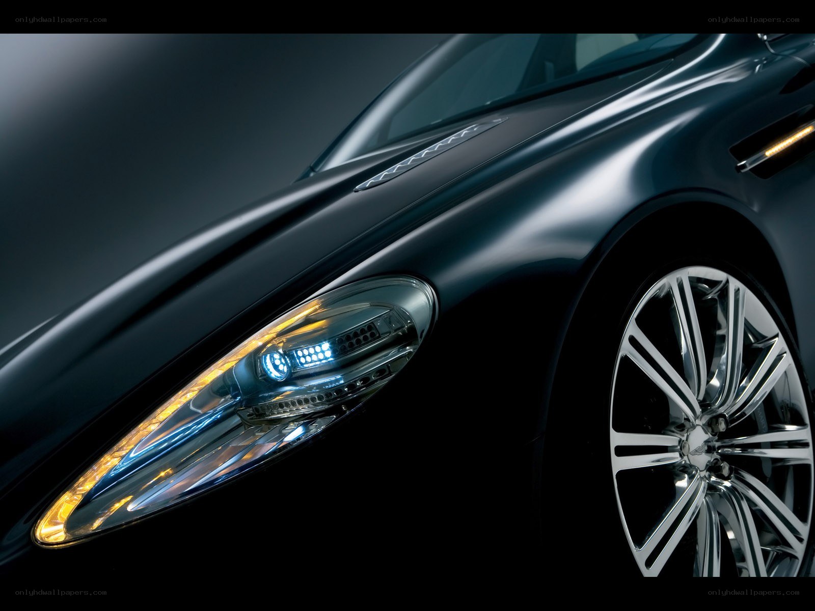 Aston Martin front view