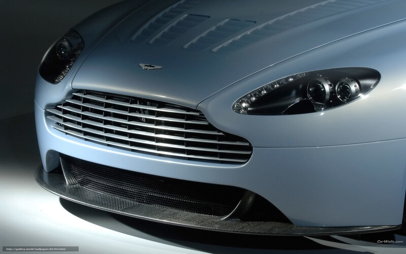 Aston Martin front view