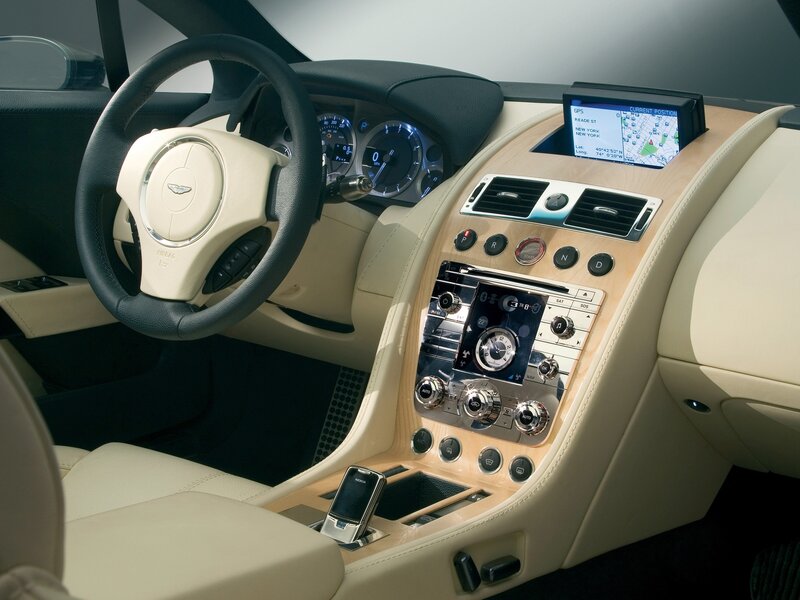 Aston Martin Interior — Beige