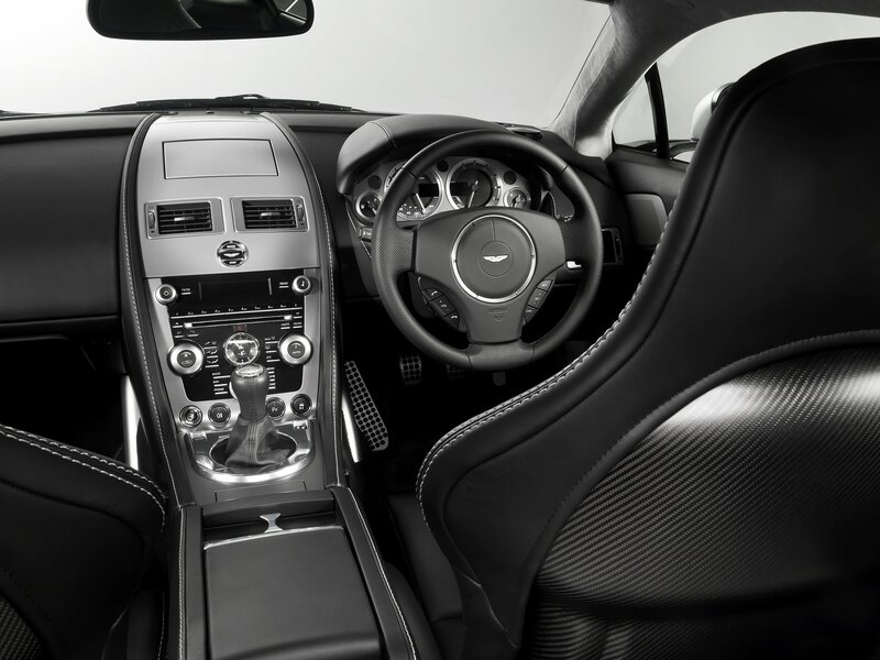 Aston Martin Interior — Black
