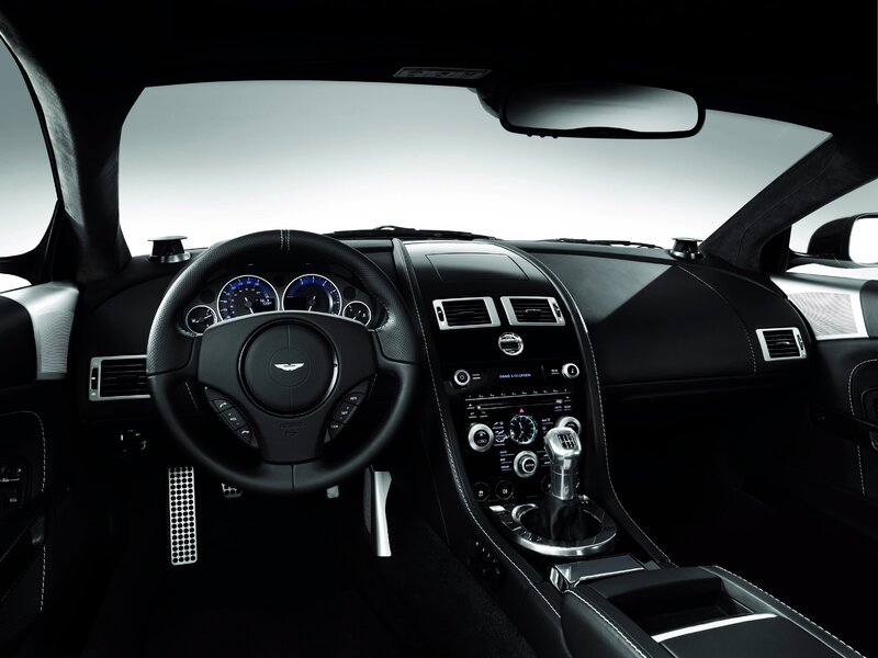 Aston Martin interior dashboard