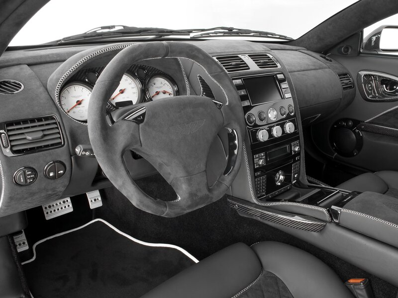 Aston Martin interior dashboard