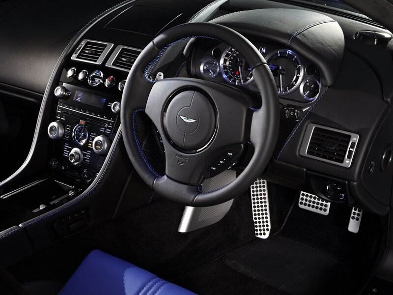 Aston Martin interior dashboard