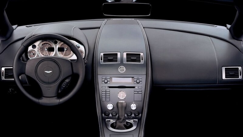 Aston Martin interior dashboard