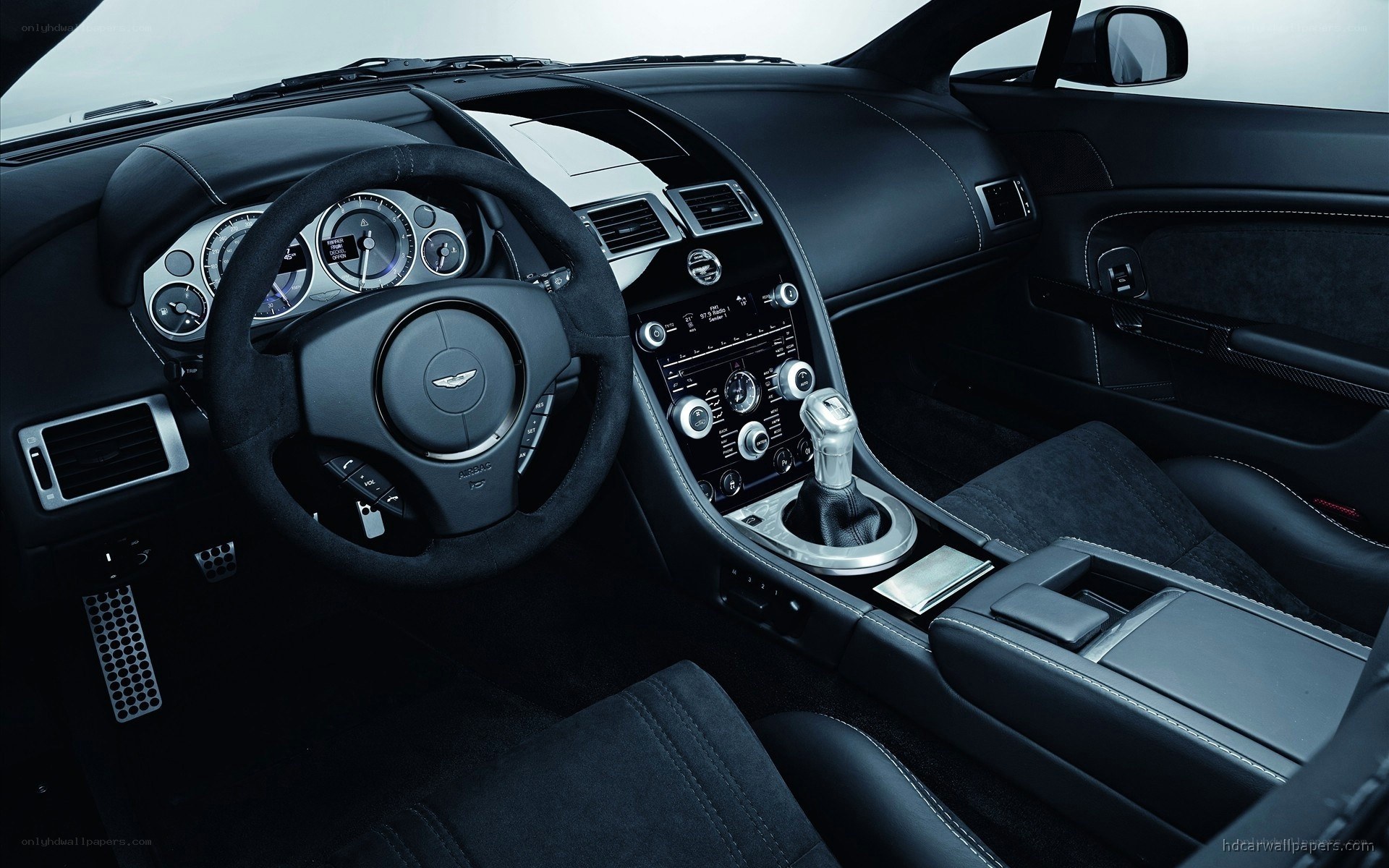 Aston Martin interior dashboard
