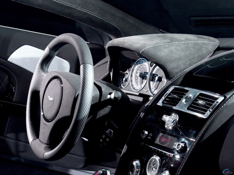 Aston Martin interior dashboard