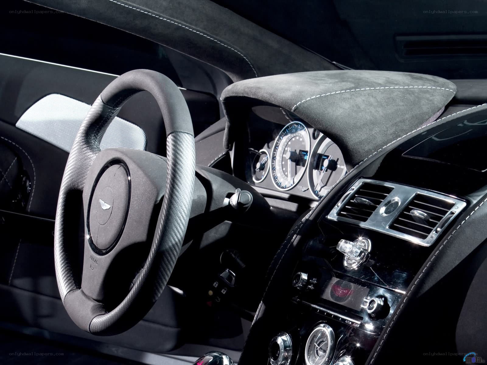 Aston Martin interior dashboard