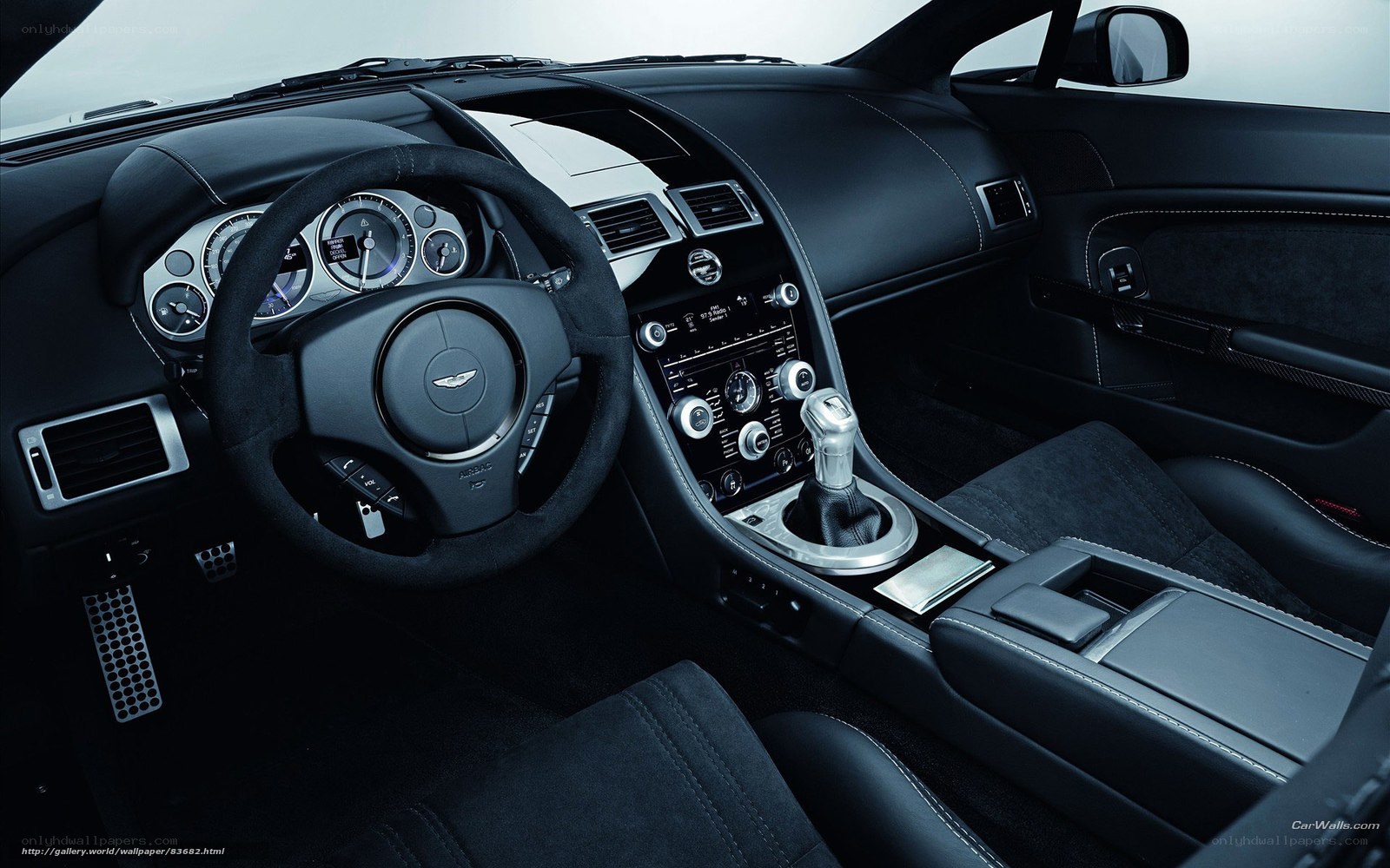 Aston Martin interior dashboard