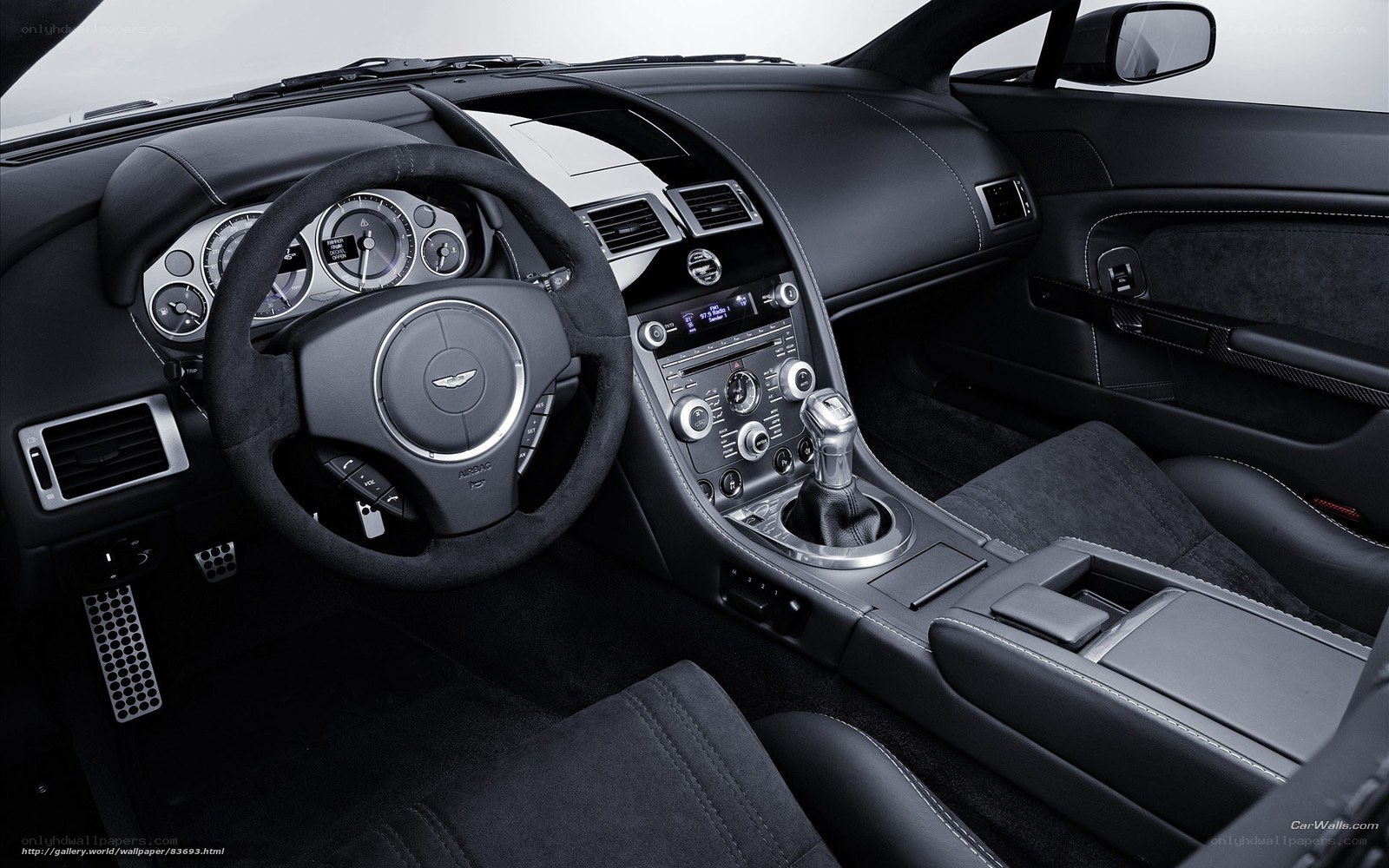 Aston Martin interior dashboard