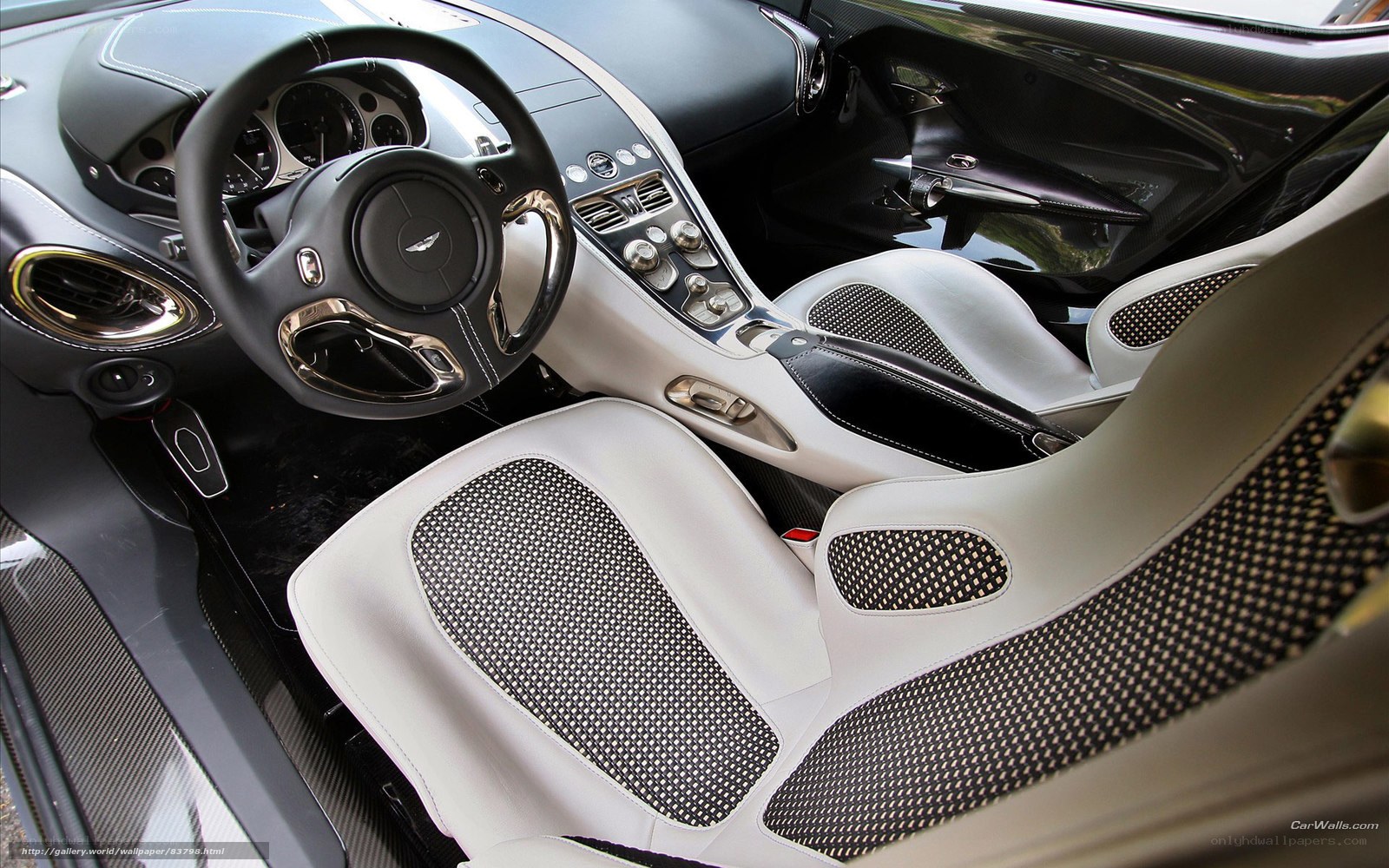 Aston Martin interior details