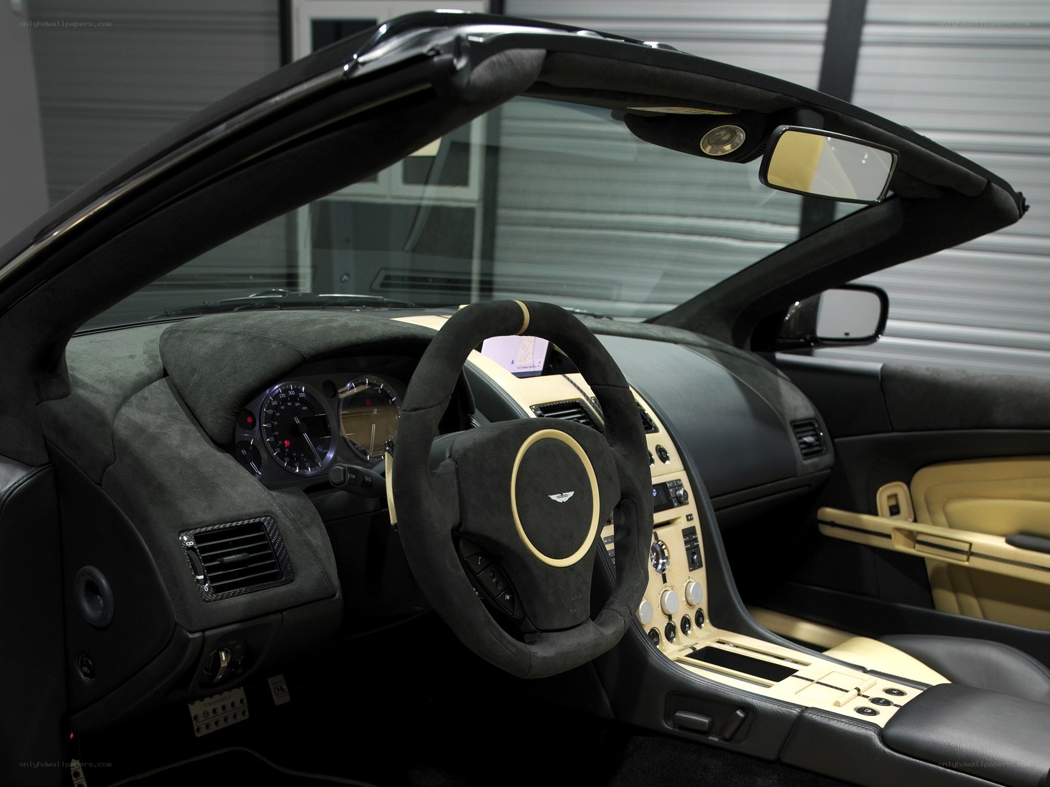 Aston Martin interior details