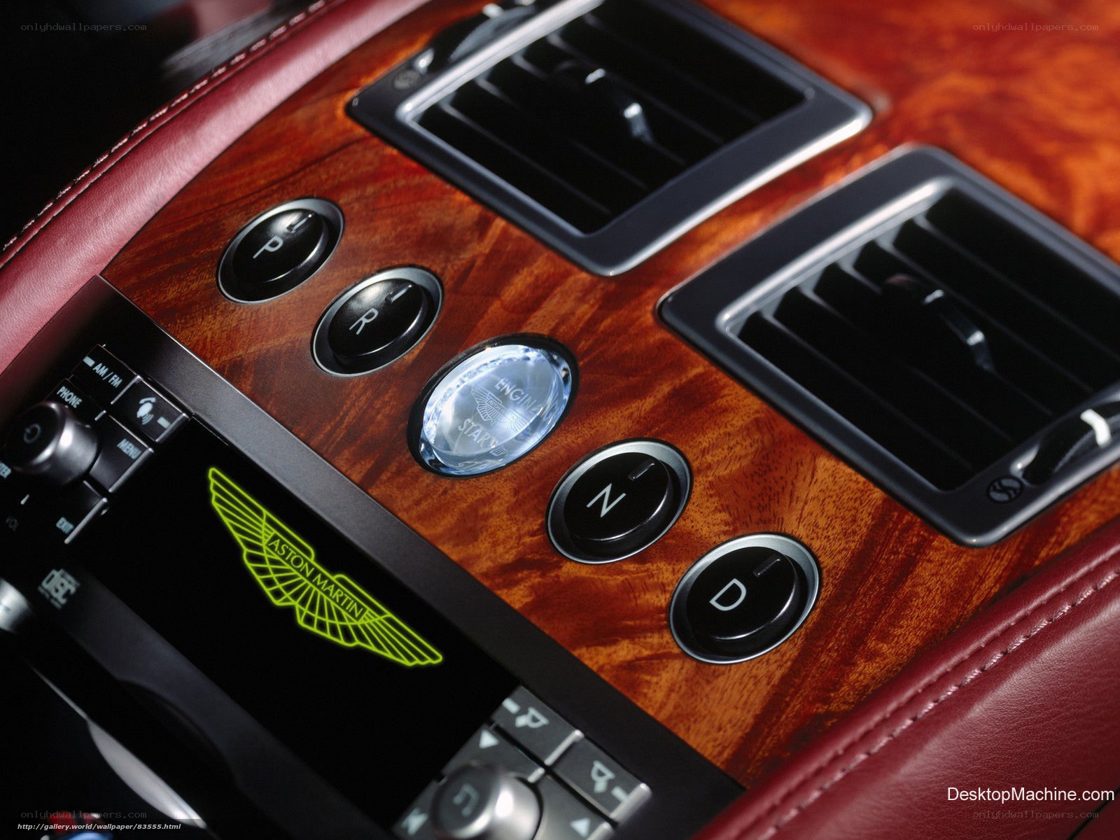Aston Martin interior details