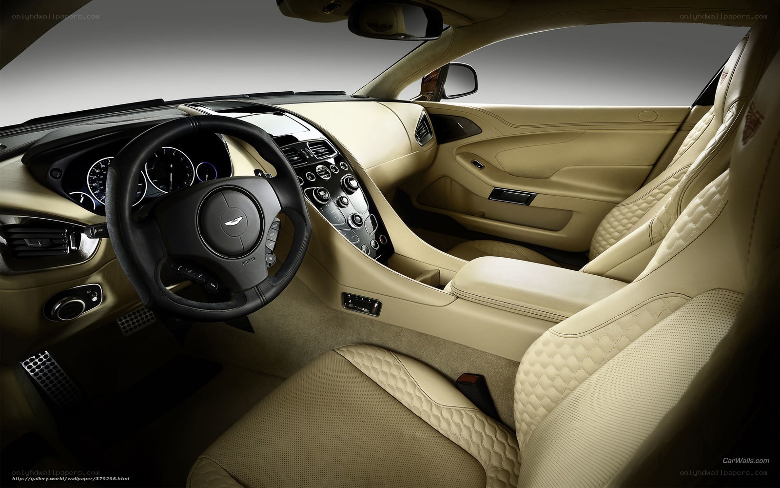 Aston Martin interior luxury