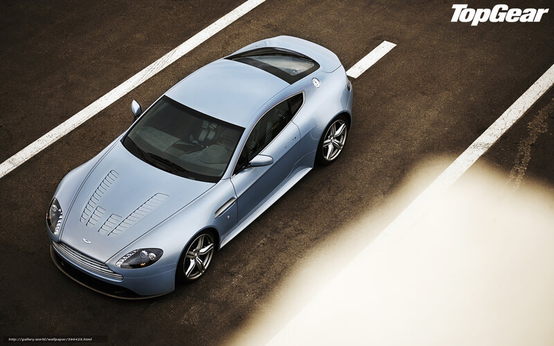 Aston Martin on a racetrack