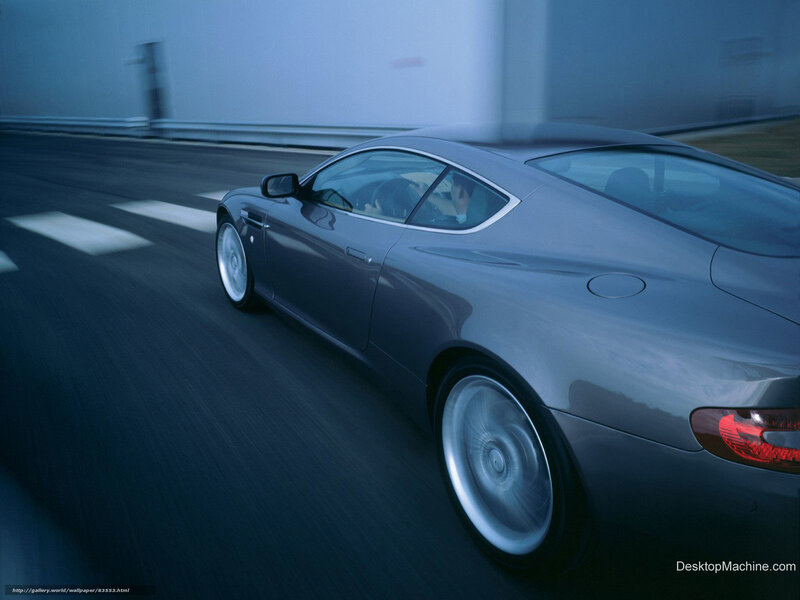 Aston Martin on a road