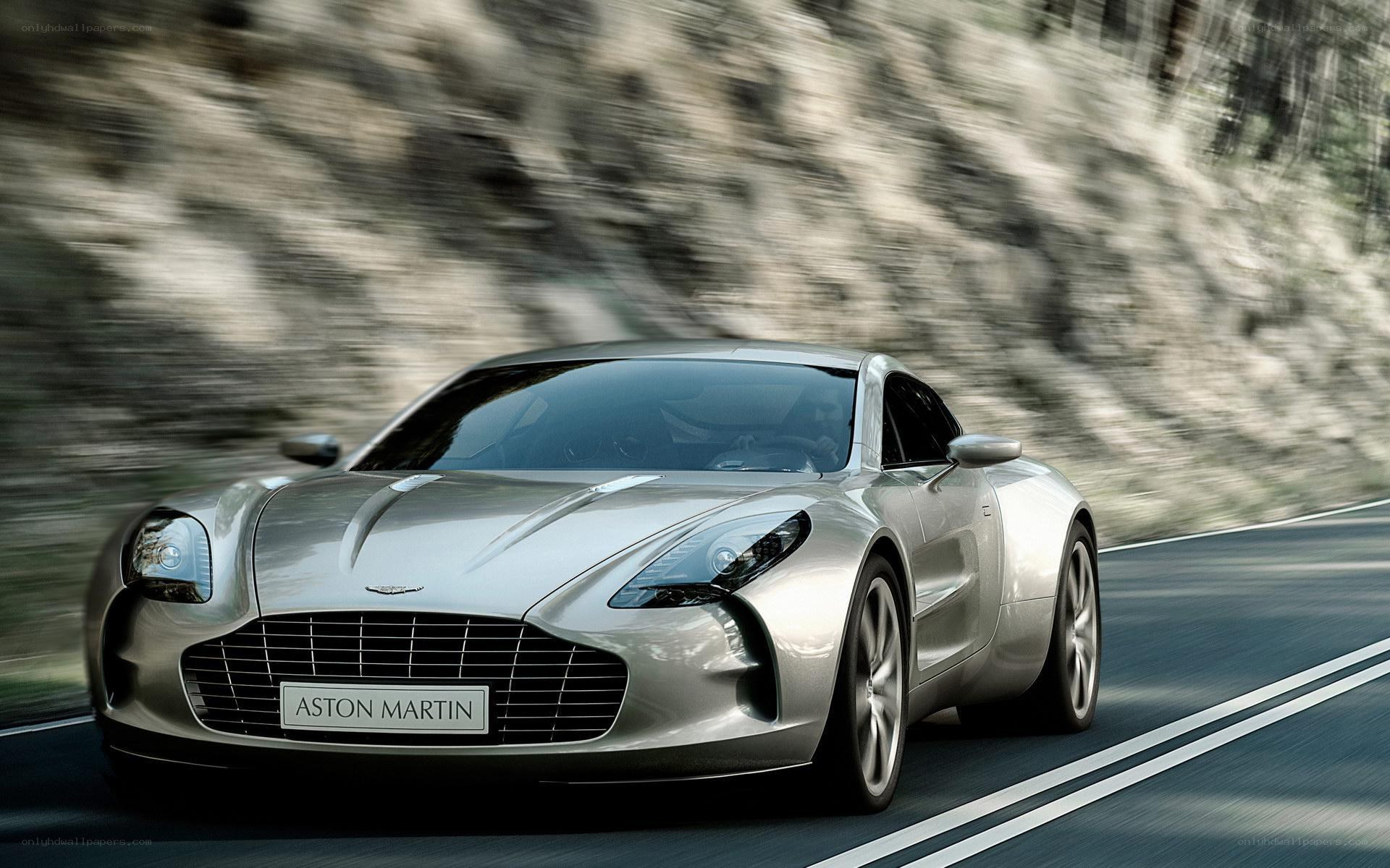 Aston Martin One-77 in motion