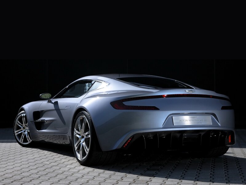 Aston Martin One-77 rear view