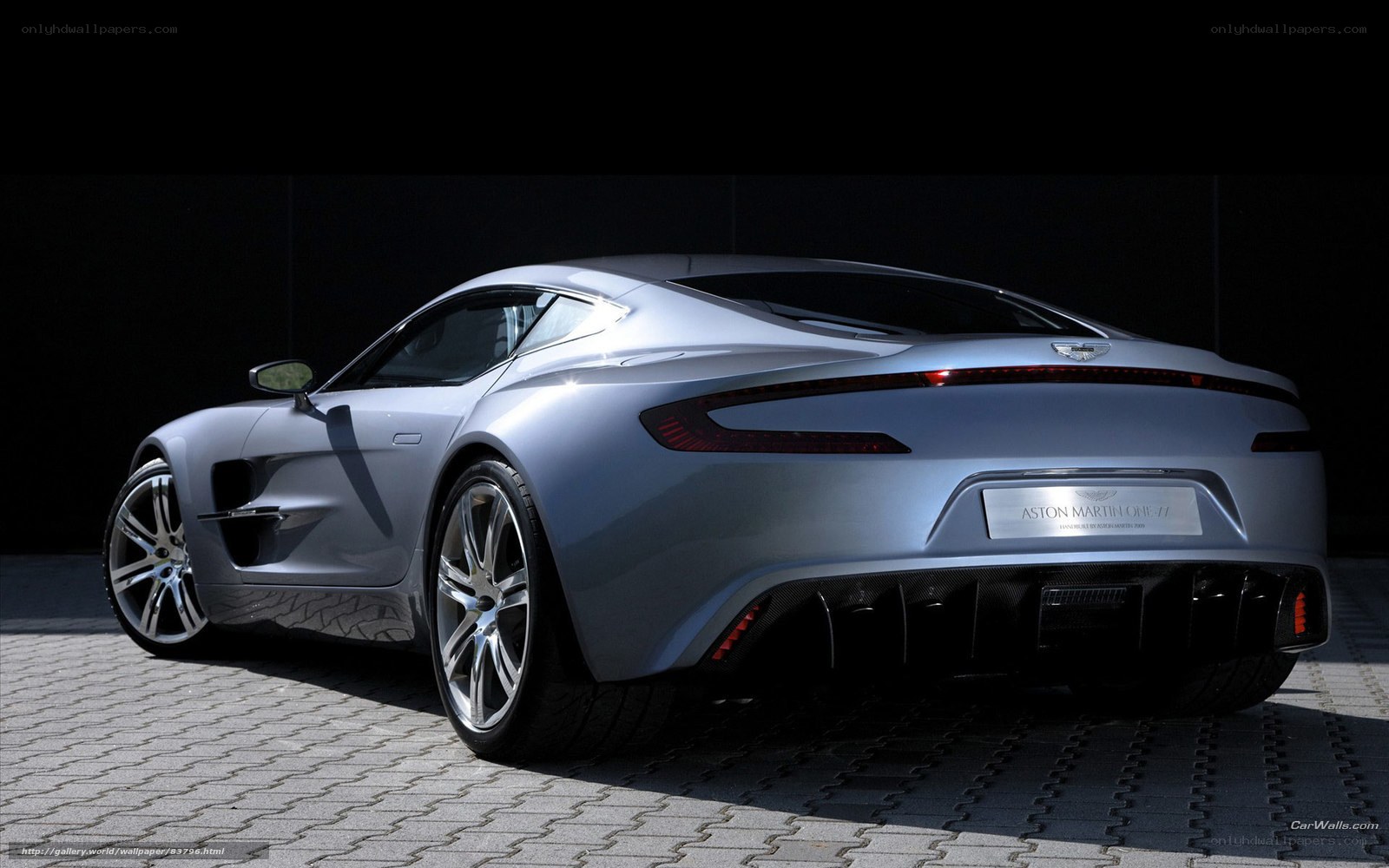 Aston Martin One-77 rear view