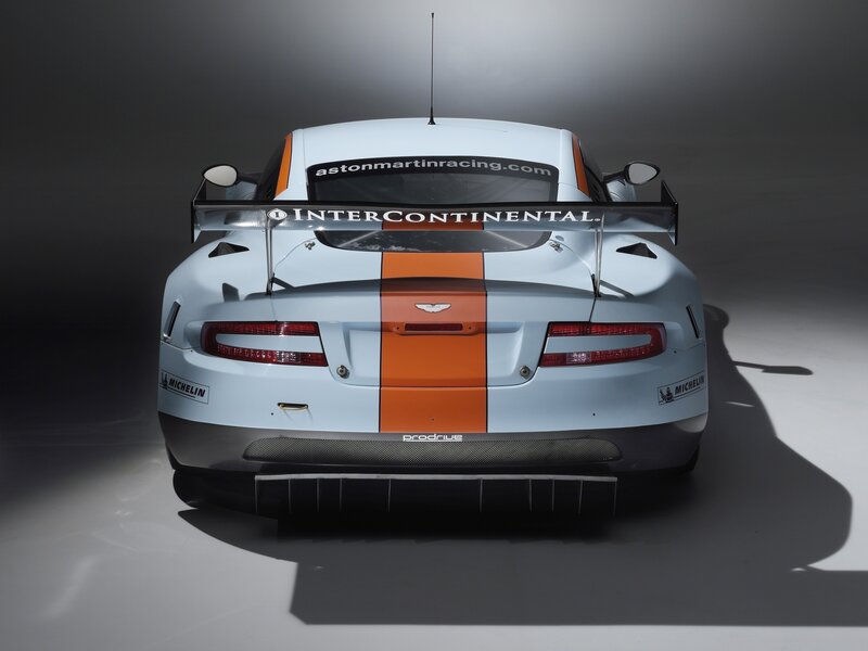 Aston Martin Race Car — White