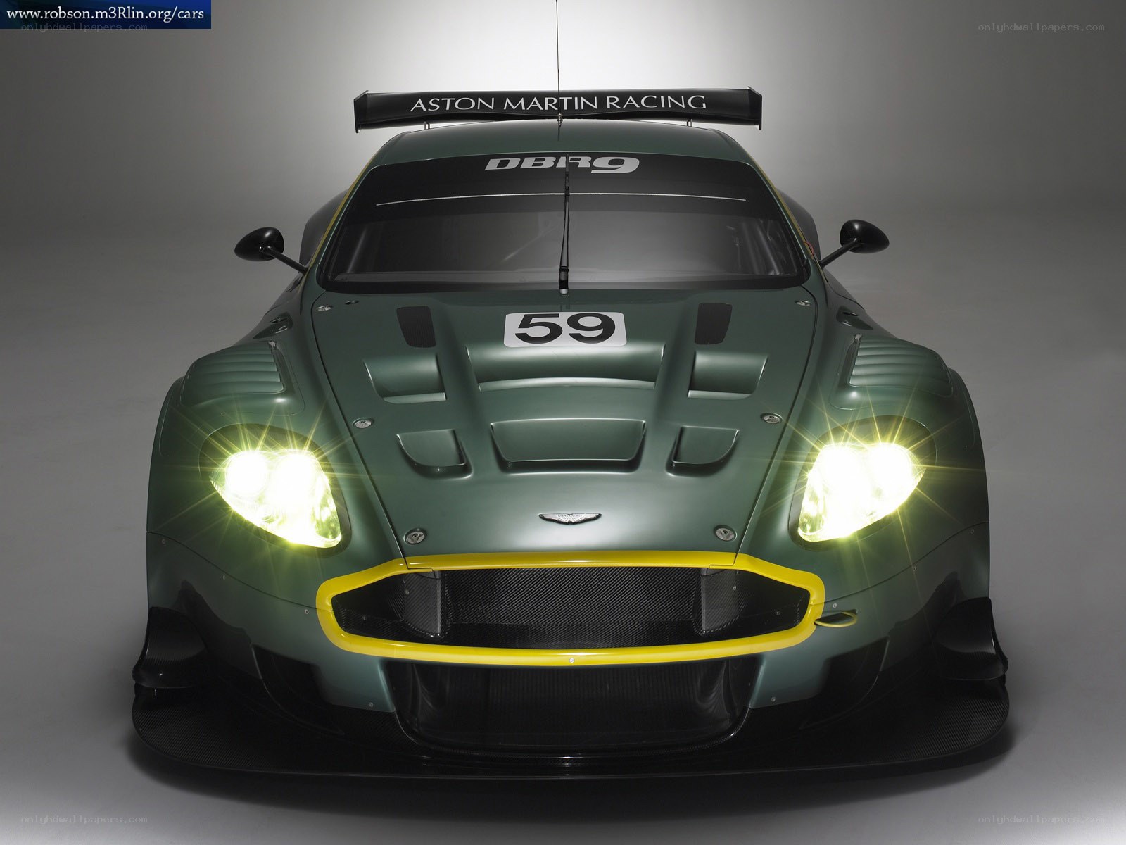Aston Martin racing car