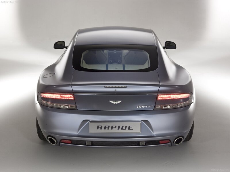 Aston Martin Rapide rear view