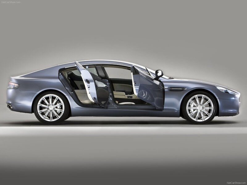 Aston Martin Rapide side profile