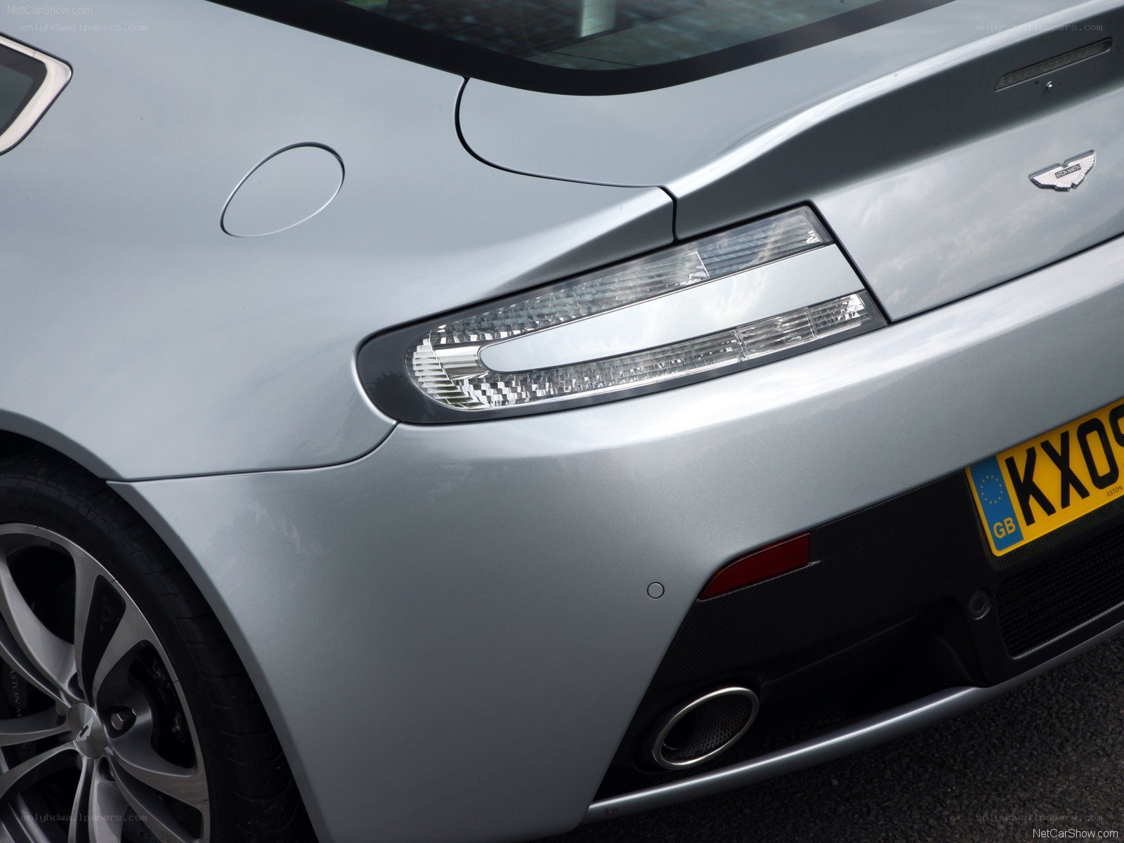 Aston Martin rear view