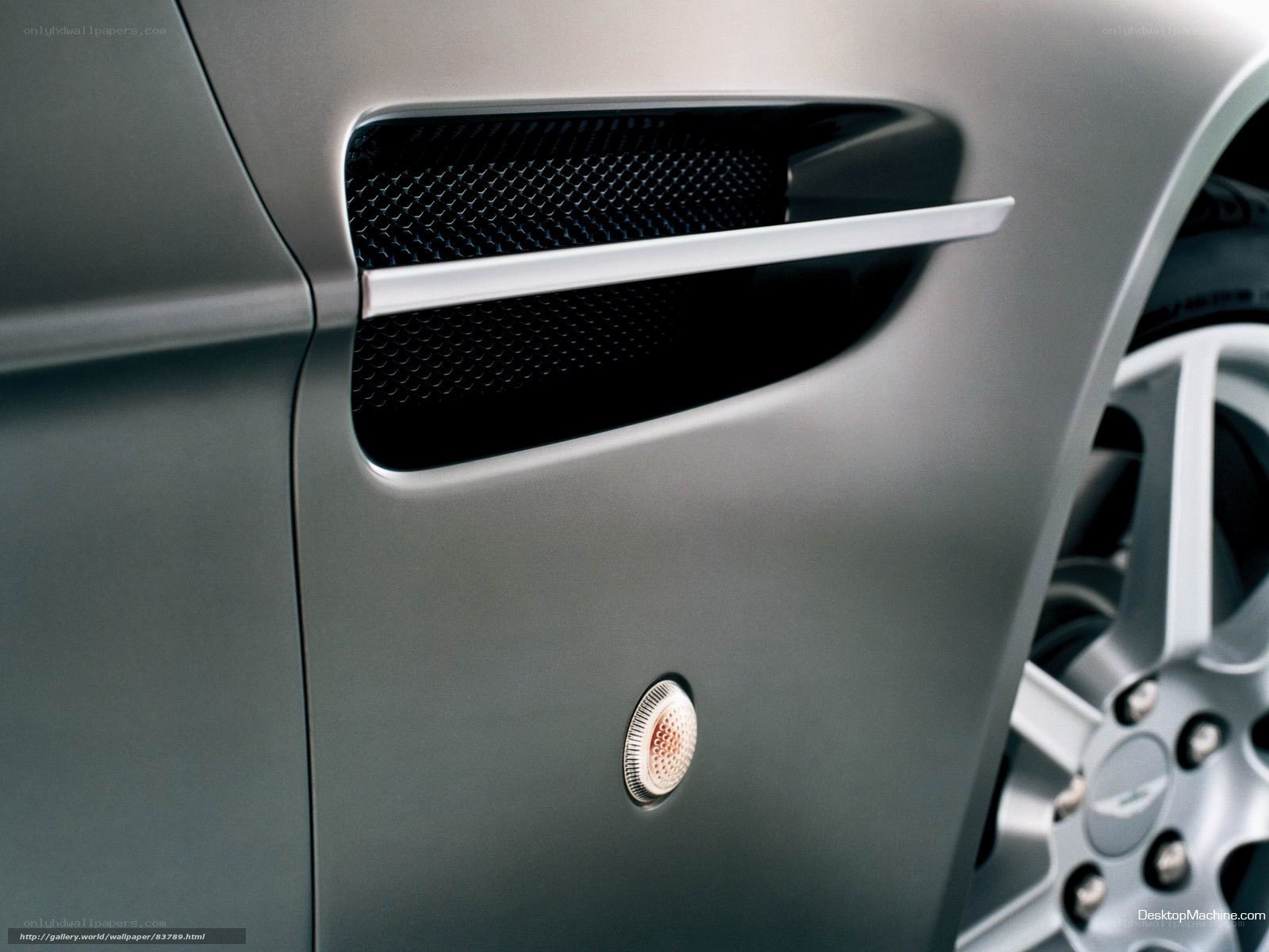 Aston Martin side vent detail