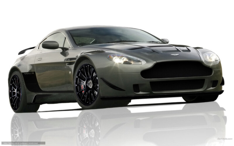 Aston Martin Sports Car — Gray