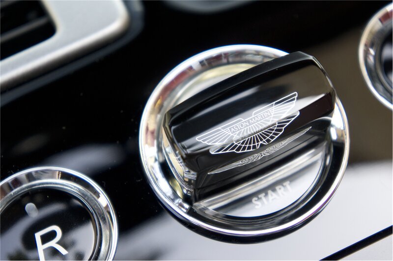 Aston Martin Start Button