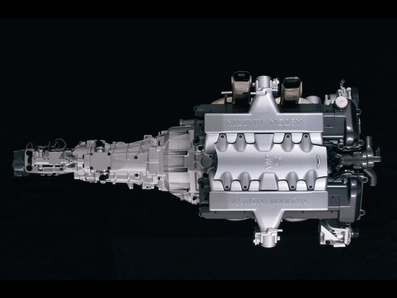 Aston Martin V12 engine