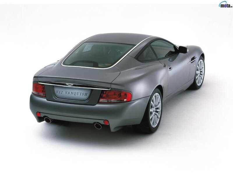 Aston Martin V12 Vanquish rear view