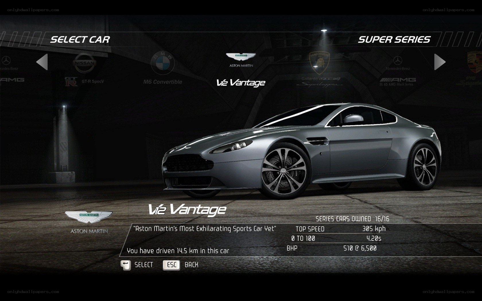 Aston Martin V12 Vantage
