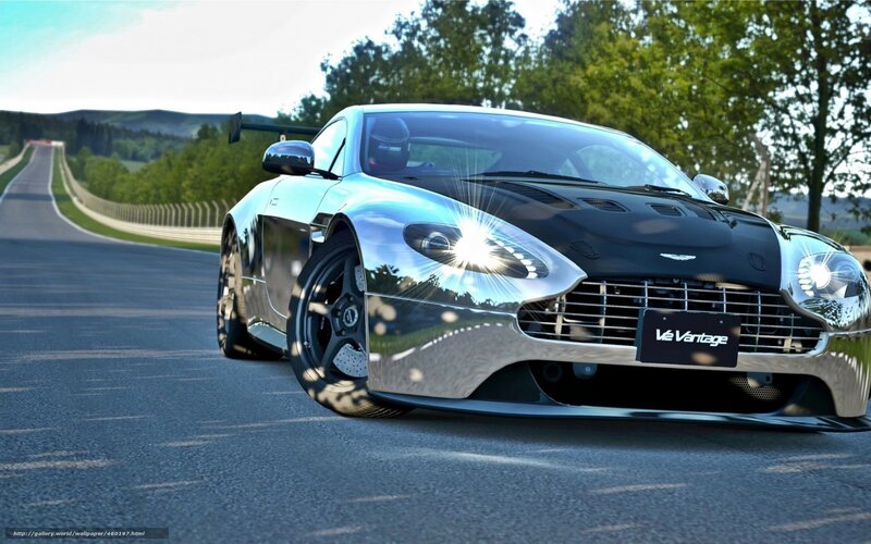 Aston Martin V12 Vantage — Black, Dynamic