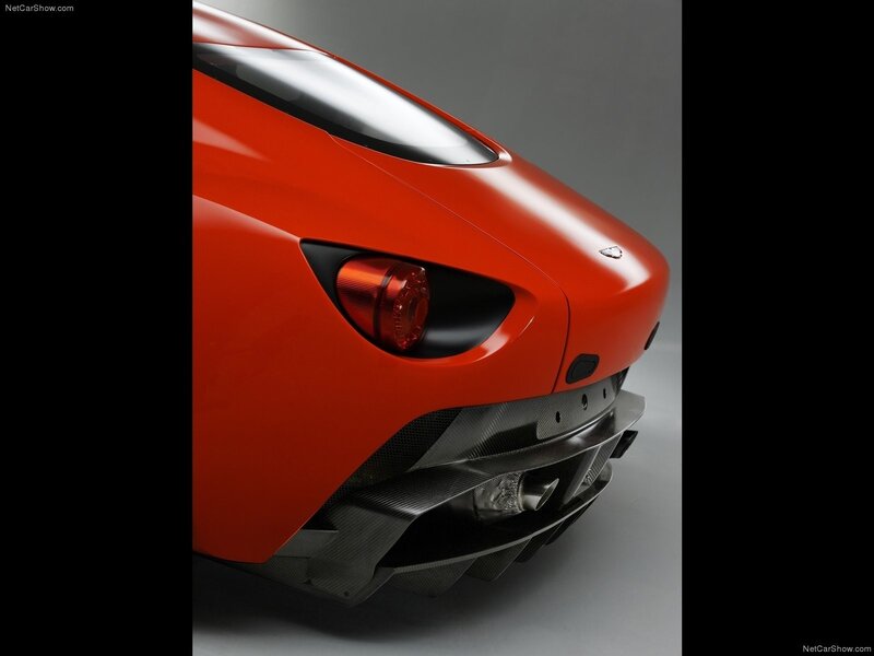 Aston Martin V12 Zagato rear view