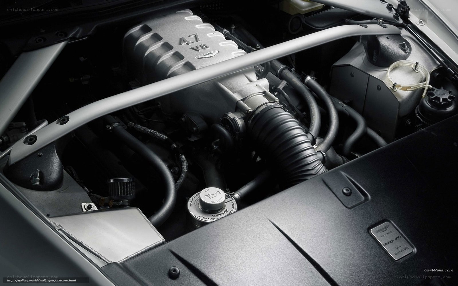 Aston Martin V8 engine